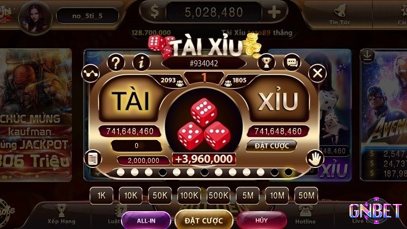 Quy định cửa cược Tài và Xỉu