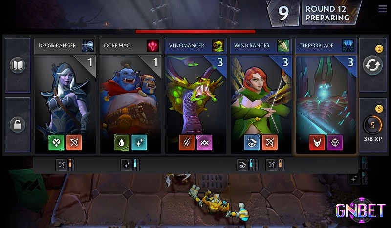 Dota Underlords nổi bật với hệ thống Lord độc đáo
