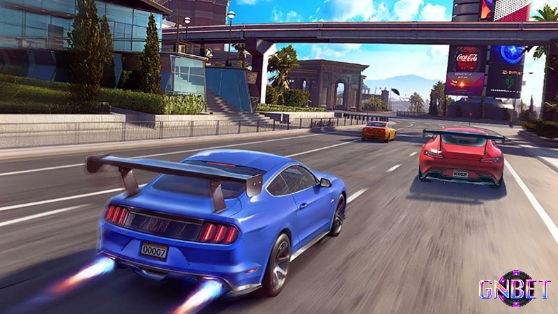 Game Street Racing 3D có lối chơi đua xe tốc độ cao với nhiều màn đua vô cùng gay cấn