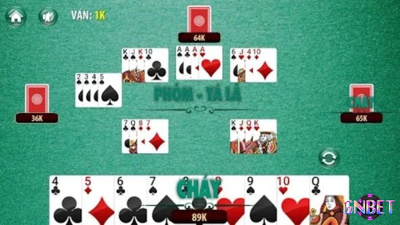 Cách hạ phỏm để tính điểm trong bài phỏm