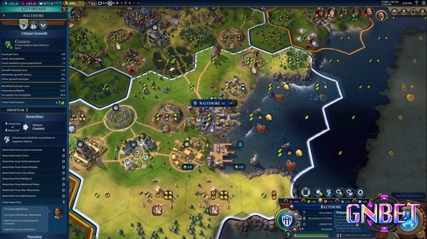 Civilization VI có lối chơi chiến thuật xoay quanh quá trình phát triển một nền văn minh cho riêng bạn