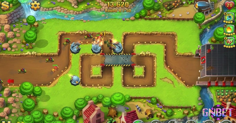 Tower Defense 2D chinh phục người chơi bằng gameplay cổ điển kết hợp yếu tố hiện đại đầy sáng tạo.