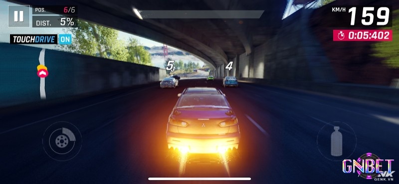 Chế độ Multiplayer trong Asphalt 9 cho phép chơi nhiều người cùng lúc