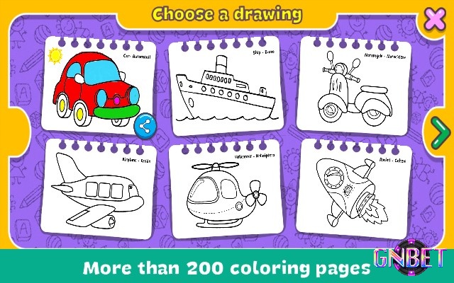 Game có nhiều nhóm trò chơi nhỏ đa dạng được phân chia theo từng lĩnh vực