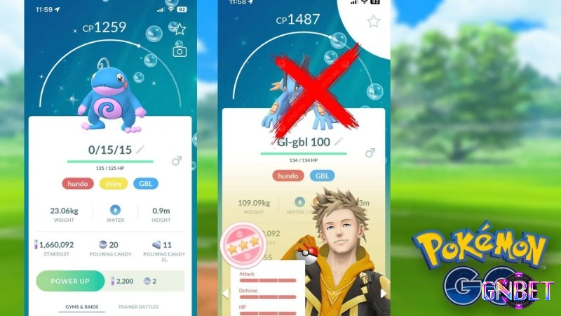 Chọn Pokémon mạnh nhất với IV cao – sức mạnh không chỉ nằm ở ngoại hình!
