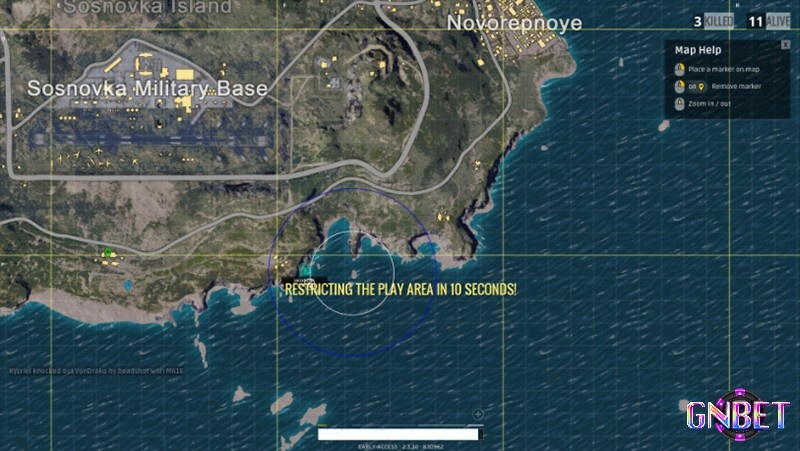 Game PUBG PC có bản đồ rộng lớn với nhiều khu vực cùng địa hình đa dạng khác nhau