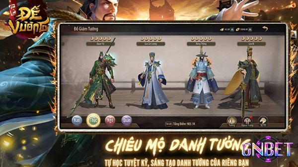 Chiêu mộ các vị tướng tài ba thời Tam Quốc