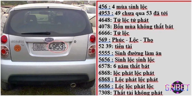Cùng gnbet khám phá mẹo chọn số theo biển xe từ các chuyên gia nhé 