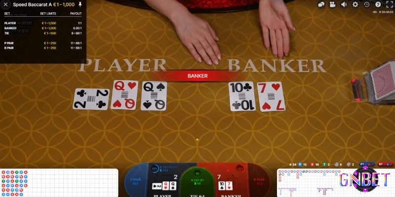 Tại nhiều casino, có hai loại bàn baccarat: Mini-baccarat và baccarat truyền thống (còn gọi là Big baccarat)