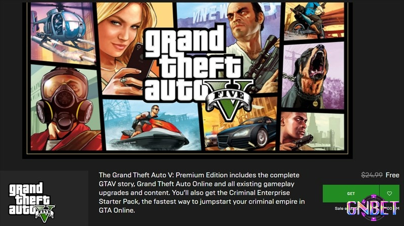 Game phiêu lưu thế giới mở offline Grand Theft Auto V - Ba nhân vật, ba cuộc đời, hàng trăm hoạt động trong thế giới mở Los Santos rộng lớn