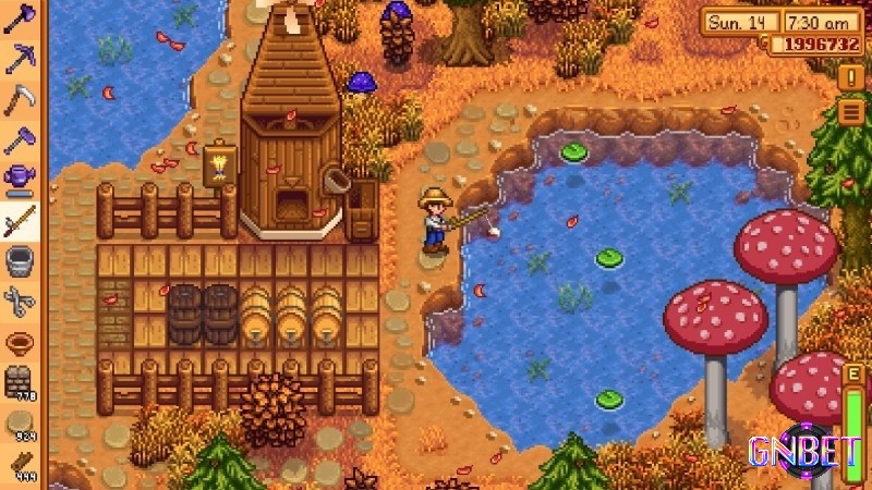 Trải nghiệm cuộc sống nông trại yên bình và nhập vai trong Stardew Valley.