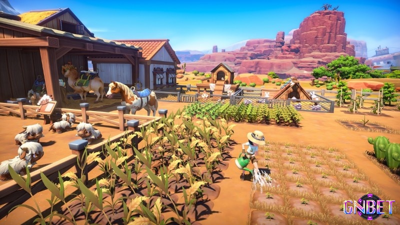 Game nông trại offline PC cho phép người chơi tự do sáng tạo và xây dựng trang trại mơ ước.