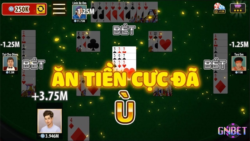 Trong Phỏm online, ù là tình huống hiếm gặp nhưng mang về phần thưởng cực lớn