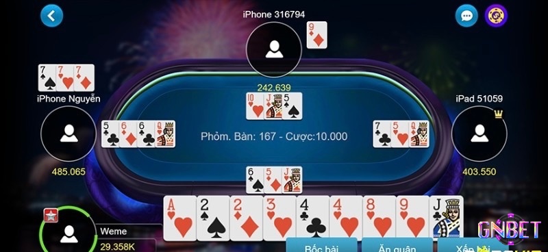 Hãy tham gia chơi game Phỏm online thường xuyên để nâng cao và phát triển kỹ năng chơi của bạn