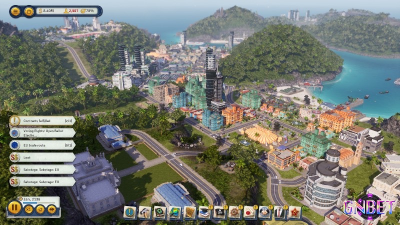 Tropico 6 – thế giới game xây dựng thành phố PC nơi bạn vừa là kiến trúc sư, vừa là nhà lãnh đạo.