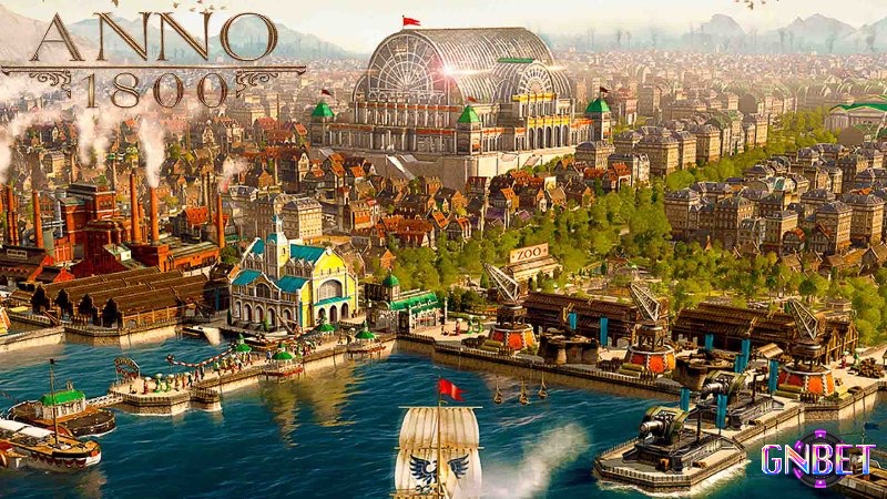 Anno 1800 đưa người chơi trở lại thời kỳ Cách mạng Công nghiệp với đồ họa tuyệt mỹ và lối chơi chiến lược.