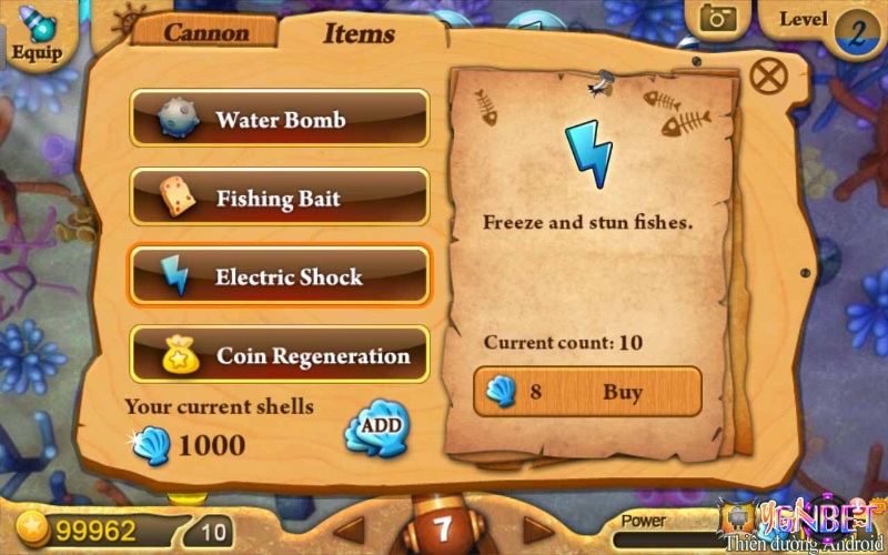 Kiểm soát xu và chọn đúng khoảnh khắc ra đòn là yếu tố quyết định thành bại trong Bắn cá Fishing Diary.