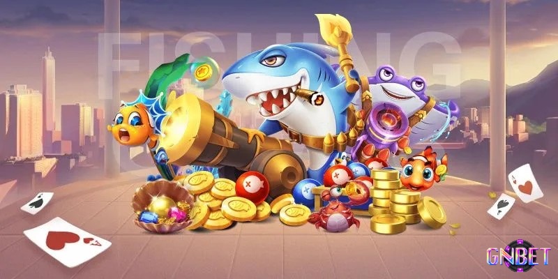 Người chơi nạp tiền, bắn cá và quy đổi xu thành tiền mặt