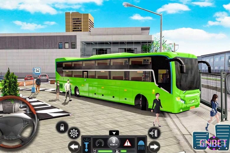 Modern Bus Simulator Drive 3D thu hút người chơi bởi tính năng tùy biến cao và không gian sống động