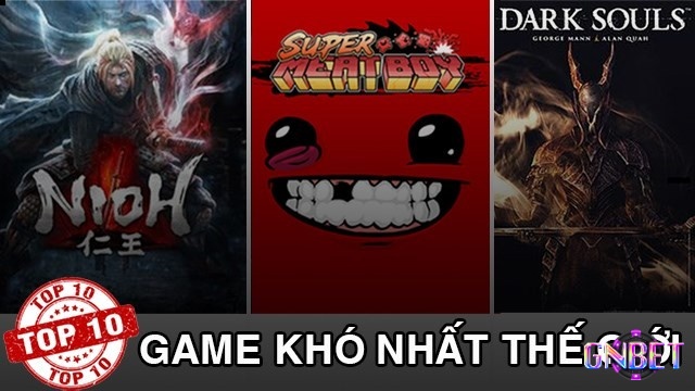 Thử thách khắc nghiệt cùng top 10 game khó nhất thế giới khiến chiến thắng trở nên đáng nhớ hơn