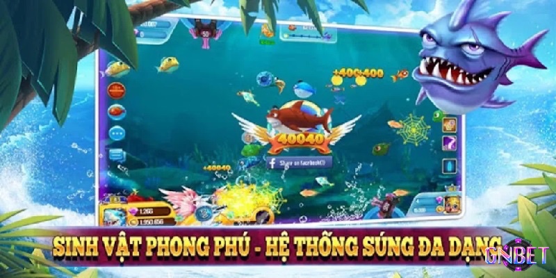Sau đây là một vài ưu điểm làm nên tên tuổi của tựa game bắn cá miễn phí uy tín Gnbet muốn chia sẻ