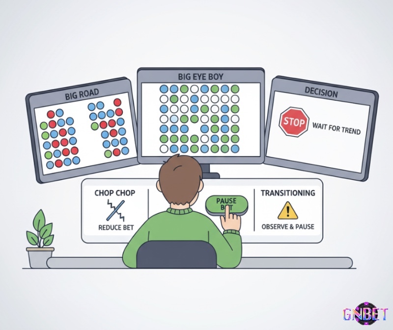 Anh em mà tham gia baccarat sử dụng Big Eye Boy như công cụ nhận diện các chuỗi cầu phức tạp và linh hoạt điều chỉnh chiến thuật