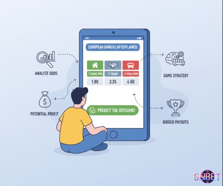 Người chơi phân tích tỷ lệ cược 1, X, 2 trong kèo Châu Âu để đánh giá khả năng thắng cược đội nhà, hòa hoặc đội khách