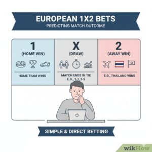 Kèo châu âu 1x2 là gì? Giải mã A-Z và mẹo chơi hiệu quả