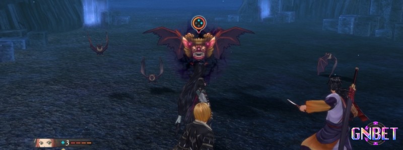 Dungeon trong hang động với thiết kế tuyến tính