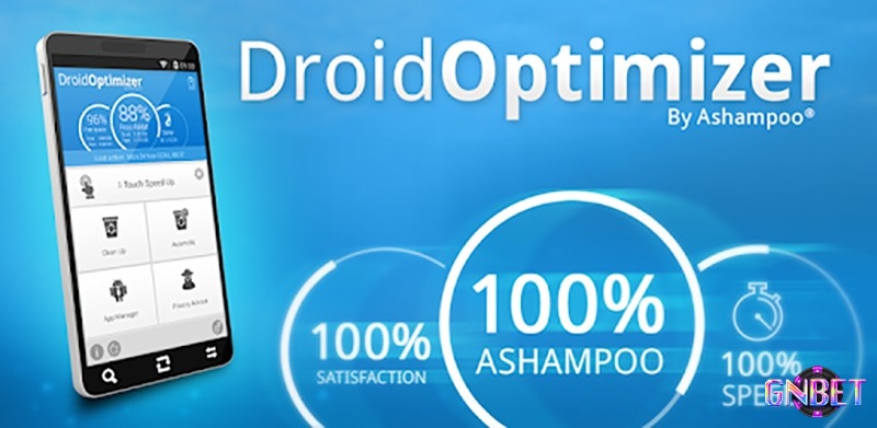 Ứng dụng Droid Optimizer trên Android với tính năng dọn rác và tăng hiệu suất máy