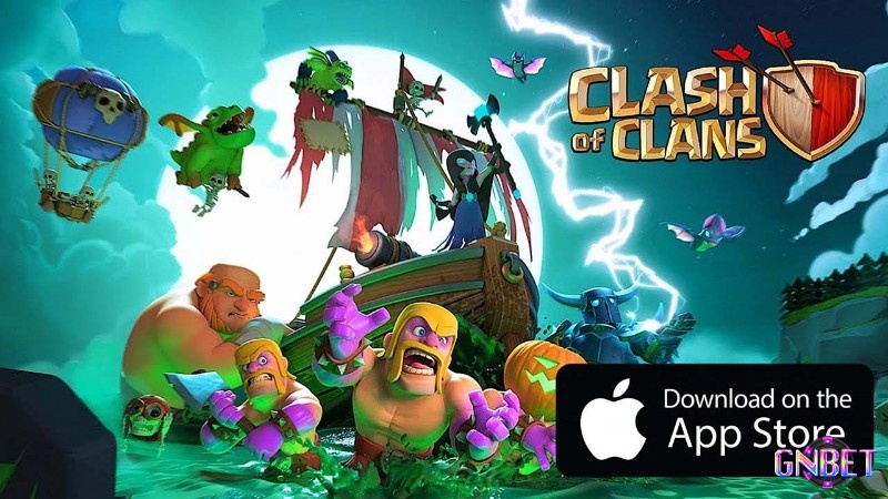 Clash of Clans game chiến thuật cho người yêu xa
