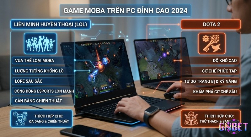 Bảng so sánh chi tiết tính năng Liên Minh Huyền Thoại và Dota 2, hai game MOBA PC đỉnh cao nên thử năm 2024