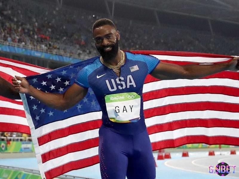 Tyson Gay sở hữu một trong những thành tích 100m nhanh nhất từng được ghi nhận