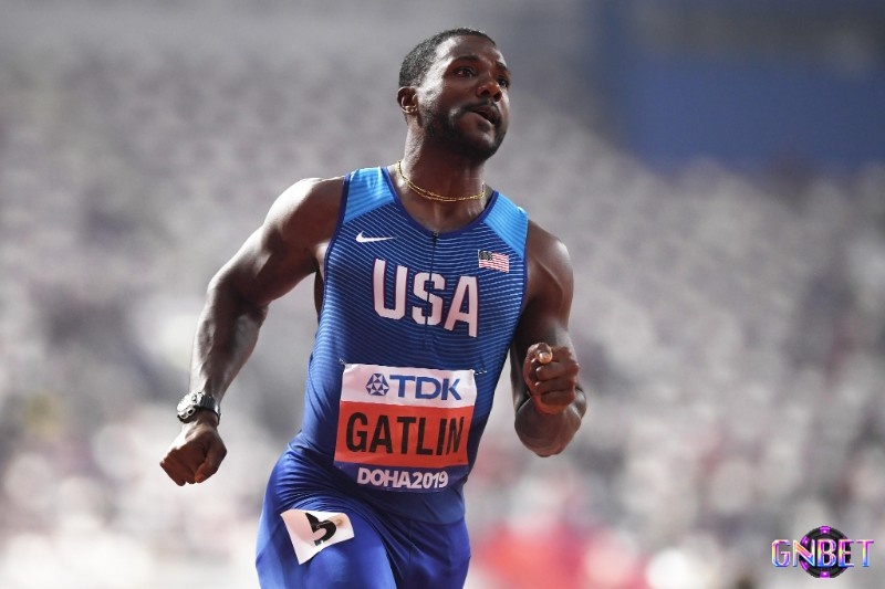 Justin Gatlin góp mặt trong nhóm những chân chạy 100m có thành tích tốt nhất lịch sử