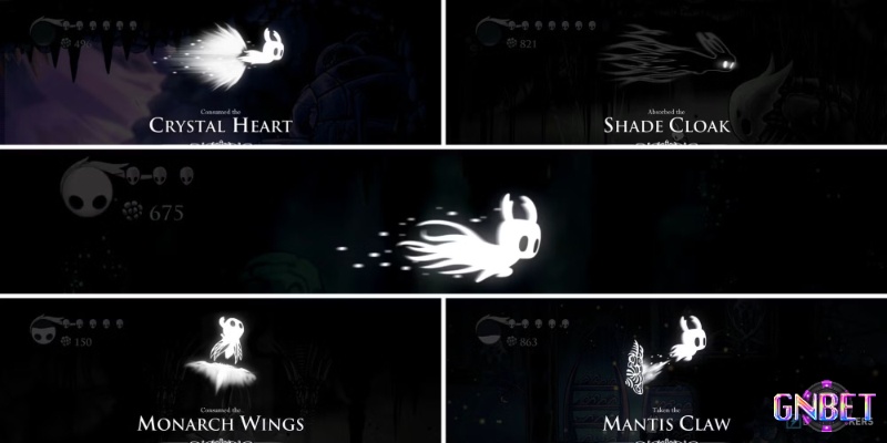 Các kỹ năng di chuyển dần biến Hallownest thành một thế giới kết nối chặt chẽ