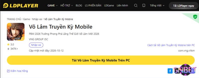 Tải VLTK Mobile