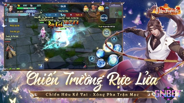 Màn hình lớn giúp theo dõi chiến trường đông người rõ ràng và thuận tiện hơn
