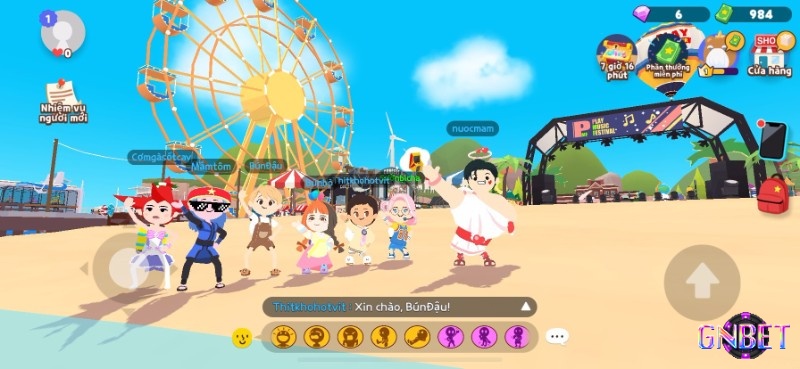 Play Together VNG tạo không gian giao lưu nhẹ nhàng với nhiều hoạt động mô phỏng