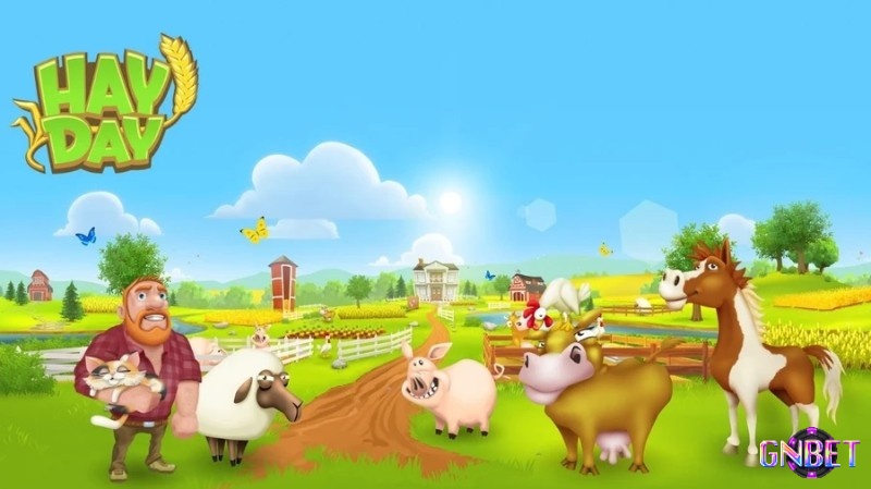 Nông trại Hay Day nổi bật với trồng trọt, kinh doanh và trang trí nhiều màu sắc