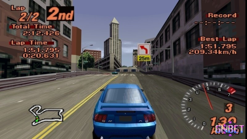 Gran Turismo 2 có nhiều xe và cơ chế lái mô phỏng